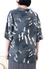 Grey oversized surfer shirt