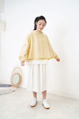 Spring yellow jacket in flare cut