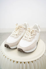 Nude tone sneakers