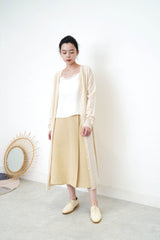 Soft satin cami w/ chiffon detail