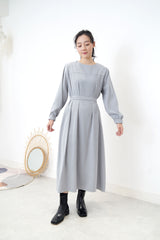 Blue one piece w/ waist belt