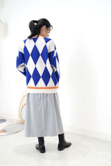 Blue one piece w/ waist belt