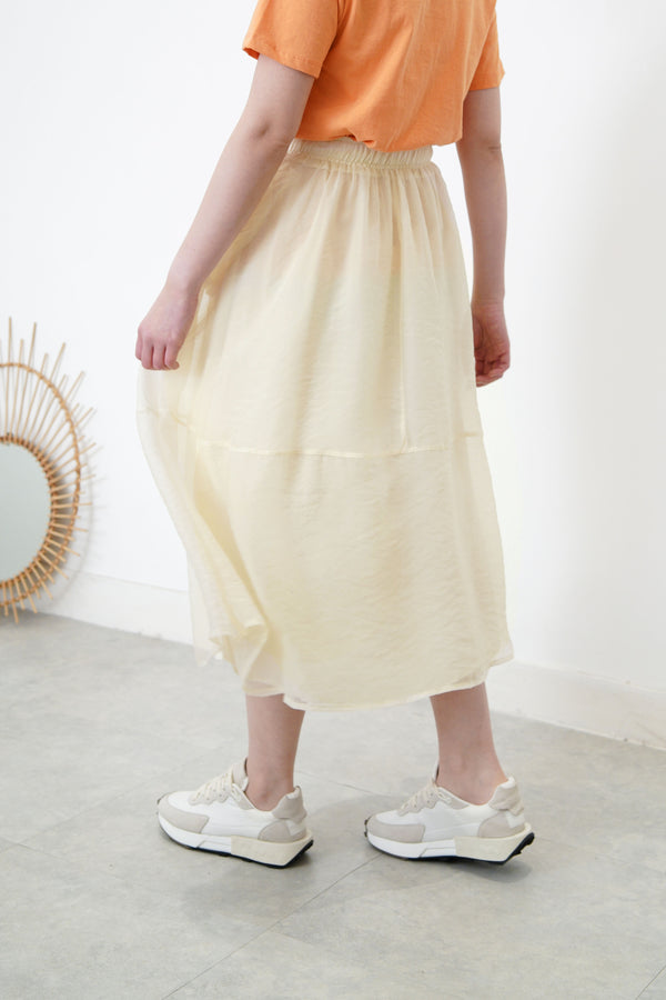 Lemon spring skirt