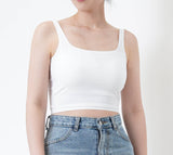 Smooth inner w/ fixed bra pad