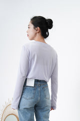 Blue stripe shirt dress