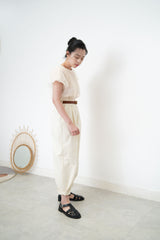 Nude cloud sheer top