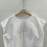 White 3D cutting vest