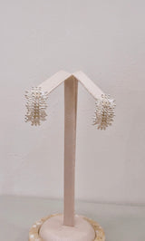 Fire work earrings