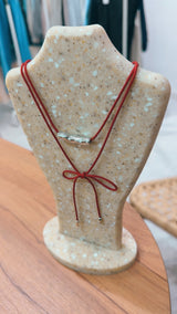 Red rope chocker