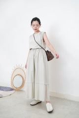 White 2in1 one piece