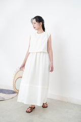 White 2in1 one piece