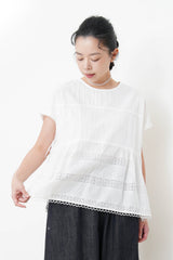 Lace pattern chocker