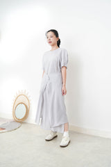Grey one piece w/ attachable layer