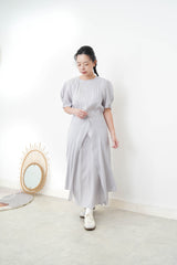 Grey one piece w/ attachable layer