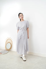 Grey one piece w/ attachable layer