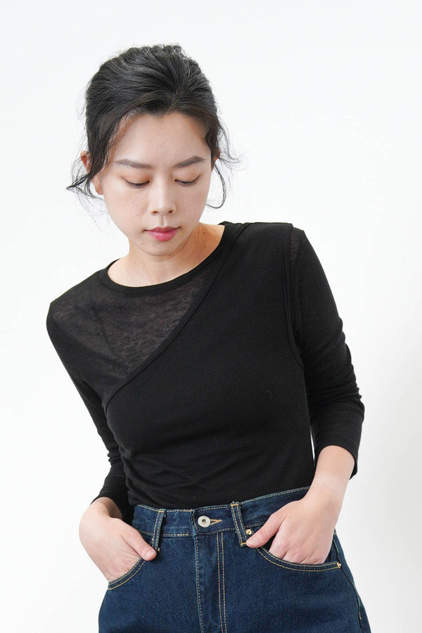 Black 2 layers soft top