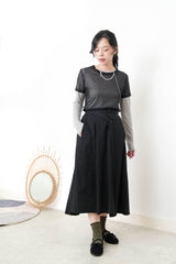 Black mesh Tee top or set
