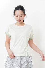 2 in 1 contrast layer Tee