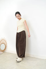Butter yellow minimal vest