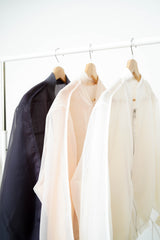 Peach premium sheer bomber jacket