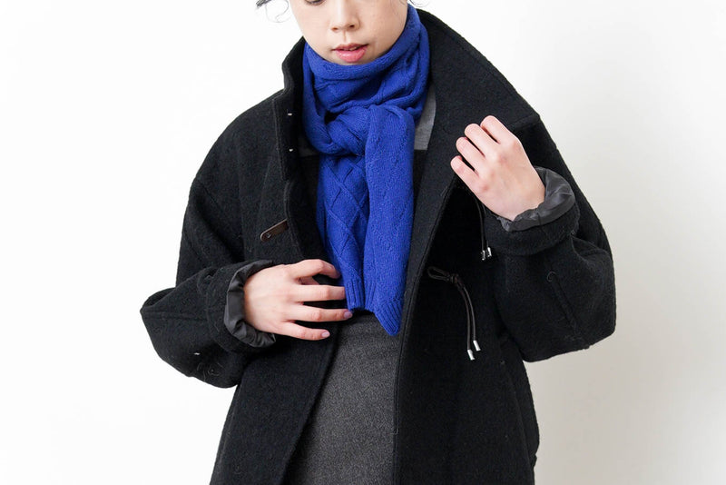 Black 100% wool jacket w/ leather buckles