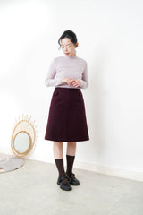 Pink strand collar top w/ ruffle fringe