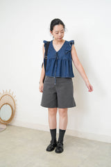Dark grey shorts