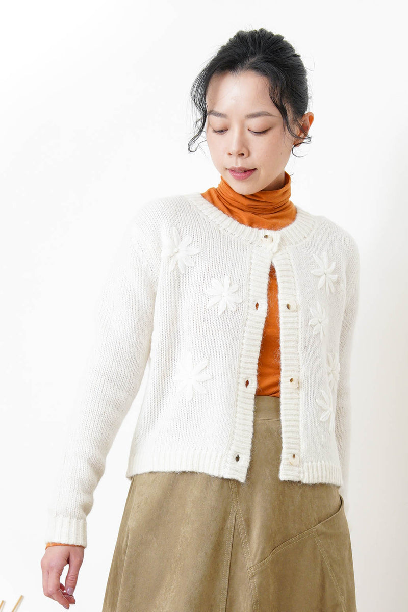 Orange turtle neck inner