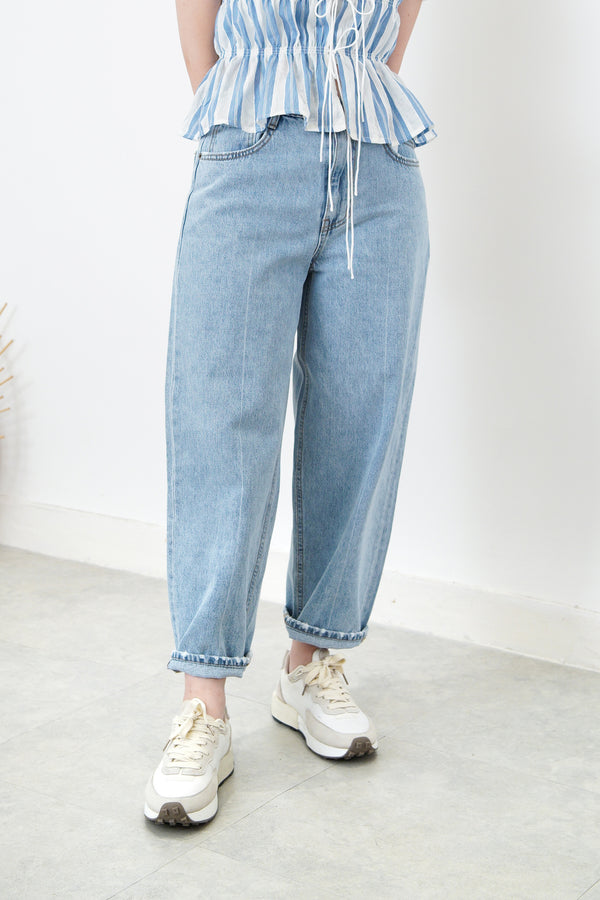 Light blue mom jeans