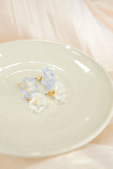 Glass Flower Earrings