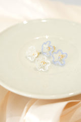 Glass Flower Earrings