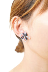 Beaded Flower Earrings