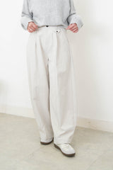 Light grey sweater w/ silk soft collar