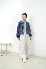 Light grey barrel pants