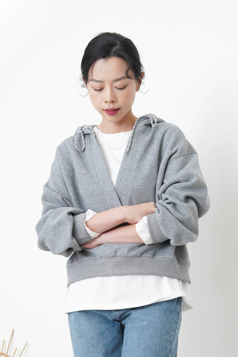 Grey hoodies with Tee inner