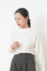 Ivory sheer mesh vest jacket w/ fringe