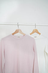 Tee top with inner fleece