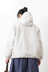 Off white windbreaker jacket w/ inner quilted