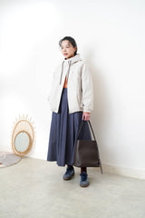 Off white windbreaker jacket w/ inner quilted