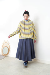 Yellow stripes hoodles