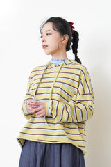 Yellow stripes hoodles