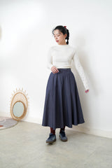 Ivory soft funnel neck inner