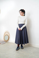 Ivory soft funnel neck inner