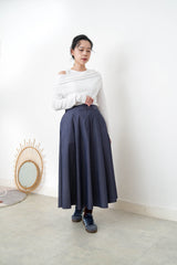 White off shoulder w/ inner vest