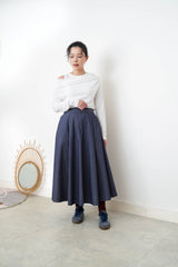 White off shoulder w/ inner vest