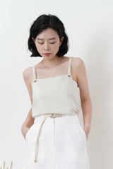 Cami vest in string detail