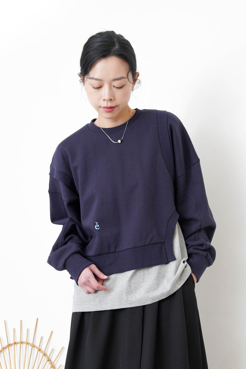 Grey cotton tee