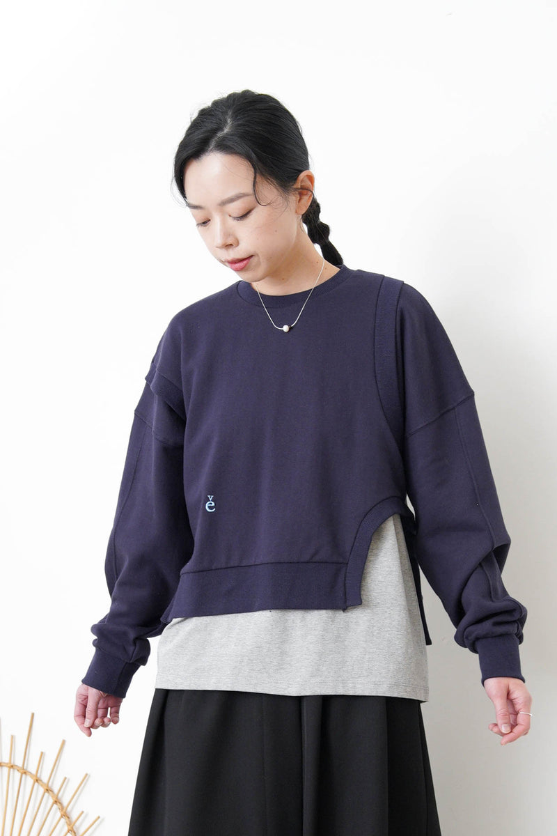 Grey cotton tee