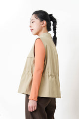 Orange ruffle fringe inner