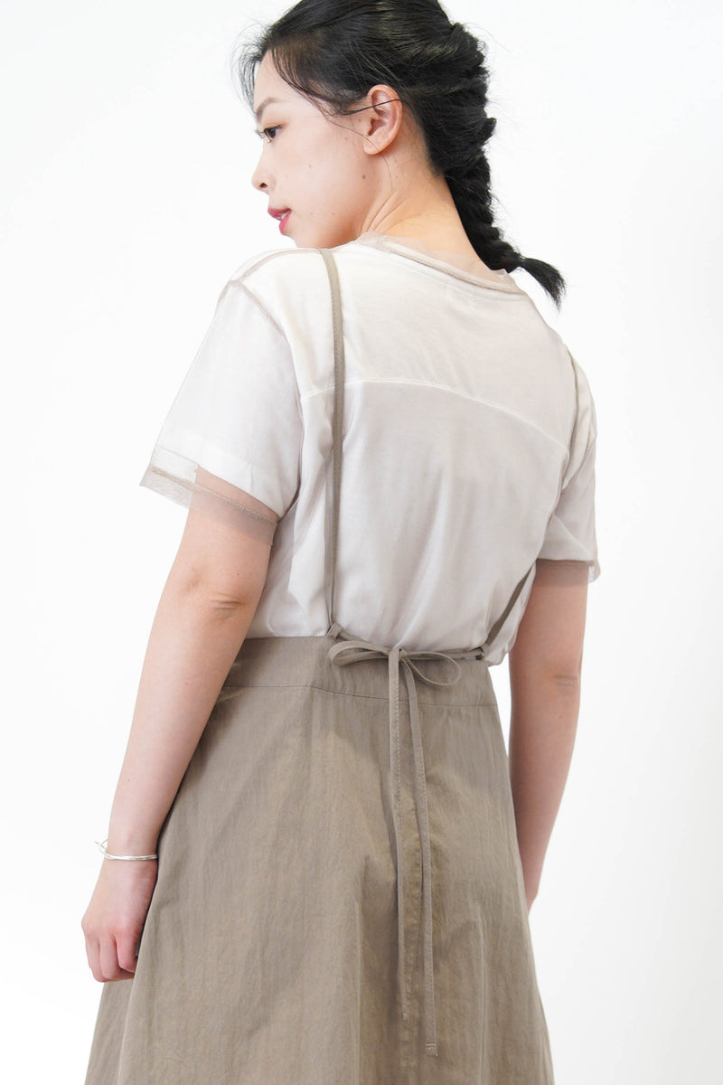 Sheer tee top
